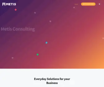 Metis-LLC.com(Simplifying the complex with beauty in design) Screenshot