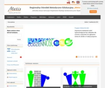 Metis.pl(Regionalny Ośrodek Metodyczno) Screenshot