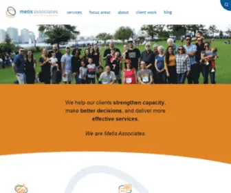 Metisassociates.com(Metis Associates) Screenshot