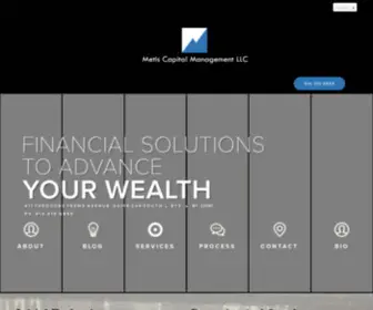 Metiscm.com(Metis Capital Management LLC) Screenshot