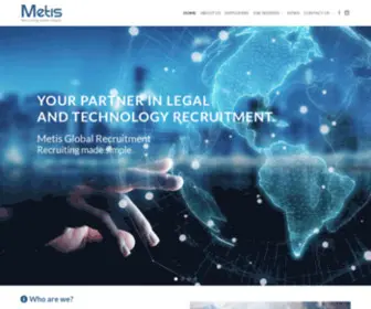 MetisGlobalrecruitment.com(Metis Global Recruitment) Screenshot