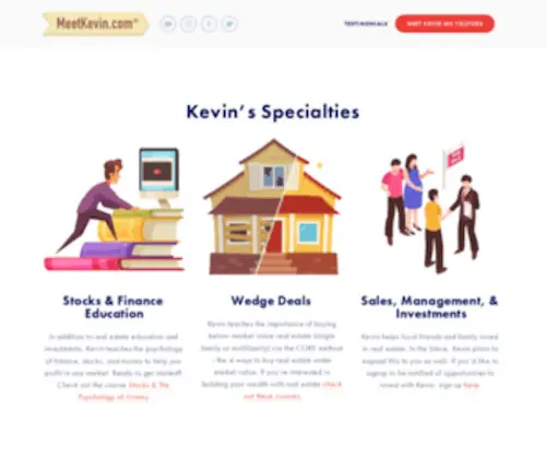 Metkevin.com(Meet Kevin Paffrath) Screenshot