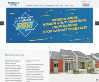 Metlandcileungsi.co.id(Beranda) Screenshot