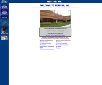 Metlfab.com(Metlfab, Inc) Screenshot