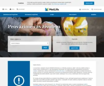 Metlife.cz(Úvod) Screenshot