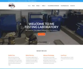 Metljaipur.com(Testing Laboratory Jaipur) Screenshot