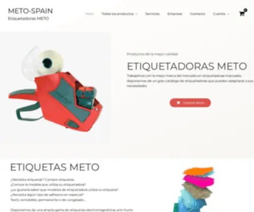 Meto-Spain.es(Inicio) Screenshot