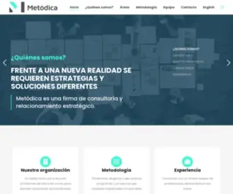 Metodicaconsulting.com(Metódica) Screenshot