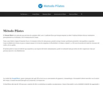 Metodo-Pilates.com.ar(ᐈ Método Pilates) Screenshot