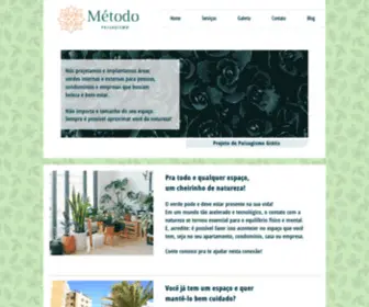 Metodopaisagismo.com.br(Projeto de Paisagismo e Jardinagem em Curitiba) Screenshot