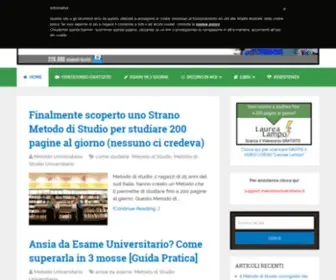 Metodouniversitario.it(Metodo Universitario) Screenshot
