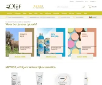 Metolijf.nl(Nederlands grootste webshop met de allerbeste natuurlijke cosmetica) Screenshot