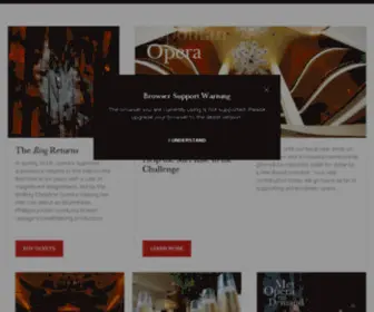 Metoperafamily.org(Metropolitan Opera) Screenshot