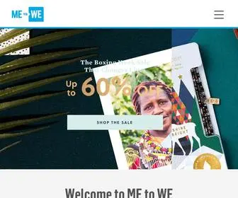 Metowe.com(A social enterprise) Screenshot