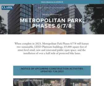 Metpark678.com(Metropolitan Park 6/7/8) Screenshot