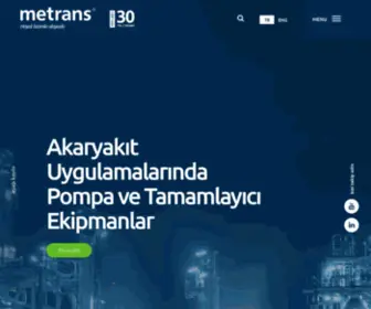 Metrans.com.tr(Hayat bizimle akışında) Screenshot