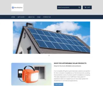 Metrapaysolar.com(MetraPaySolar Shop) Screenshot