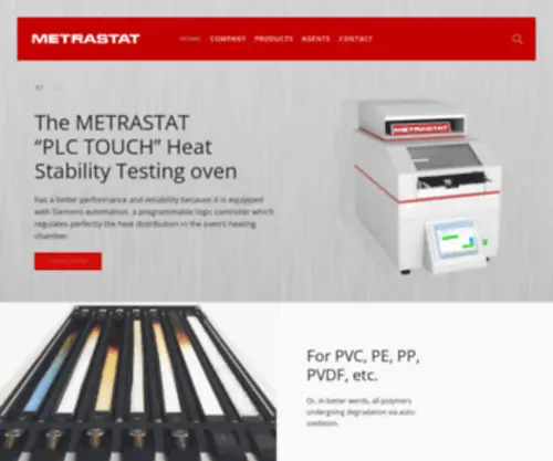 Metrastat.com(Metrastat SA) Screenshot