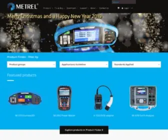 Metrel.co.uk(Metrel uk ltd) Screenshot