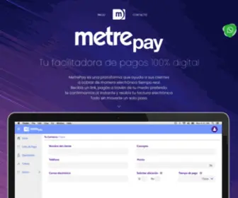 Metrepay.com(MetrePay) Screenshot