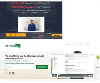 Metricbuzz.com(Website SEO score checker) Screenshot