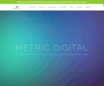 MetriCDigital.com(Metric Digital) Screenshot
