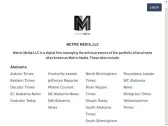 Metricmedianews.com(Metric Media LLC) Screenshot