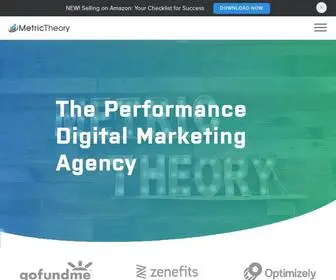 Metrictheory.com(Meet your digital marketing sherpa. Metric Theory) Screenshot