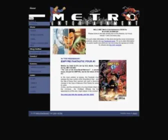 Metro-Entertainment.com(Metro Entertainment) Screenshot