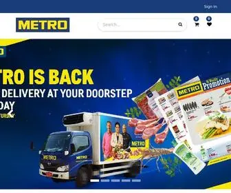 Metro-MM.com(METRO Wholesale Myanmar) Screenshot