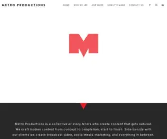 Metro-Productions.com(Metro Productions) Screenshot