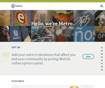 Metro-Region.org(Metro) Screenshot