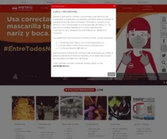 Metro.cl(Metro de Santiago) Screenshot