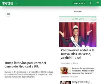 Metro.pr(Noticias, Deportes y Entretenimiento de Puerto Rico y el Mundo) Screenshot
