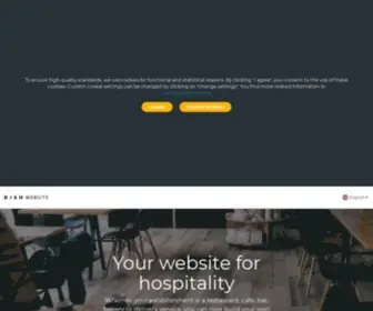 Metro.rest(Your own Website for Hospitality) Screenshot