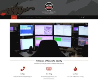 Metro911.org(Kanawha County Metro 911) Screenshot