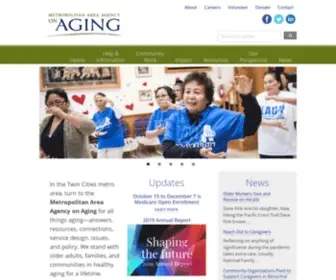 Metroaging.org(Optimizing well) Screenshot