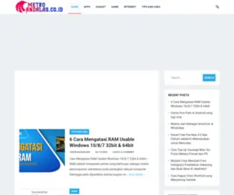 Metroandalas.co.id(Situs Yang Menyajikan Beranekaragam Informasi Terupdate Saat Ini) Screenshot