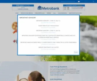 Metrobank.co.jp(東京支店) Screenshot