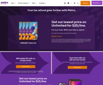 Metrobytmobile.com(Metrobytmobile) Screenshot