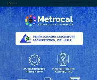 Metrocal.net(Metrocal S.A de C.V) Screenshot