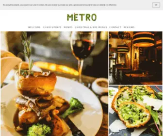 Metroclapham.com(The Metro Garden Restaurant & Bar) Screenshot