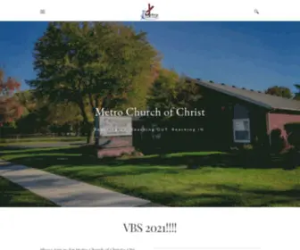 Metrococ.com(Metro Church of Christ) Screenshot