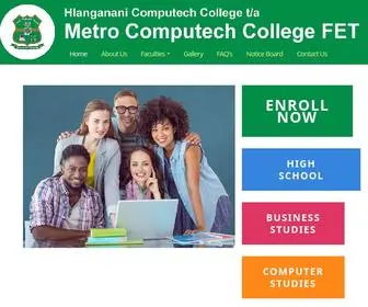 Metrocollege.co.za(Metro Computech College) Screenshot