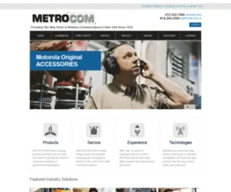 Metrocomradio.com Screenshot