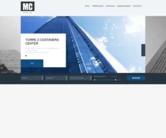 Metrocorp.cl(Gestión y Proyectos Inmobiliario) Screenshot