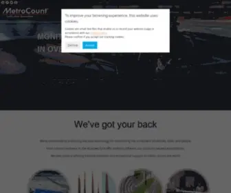 Metrocount.com(Traffic Counters & Traffic Data Analysis) Screenshot