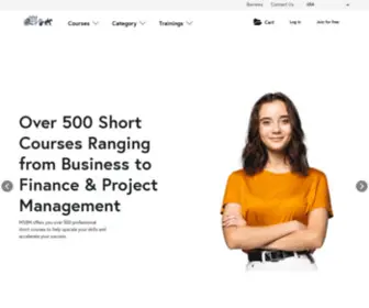 Metrocourses.com(Business School USA) Screenshot