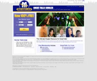 Metrodate.com(FREE Online Dating Singles Site) Screenshot