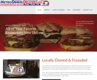 Metrodiningdelivery.com(Restaurant Delivery in Lincoln NE) Screenshot